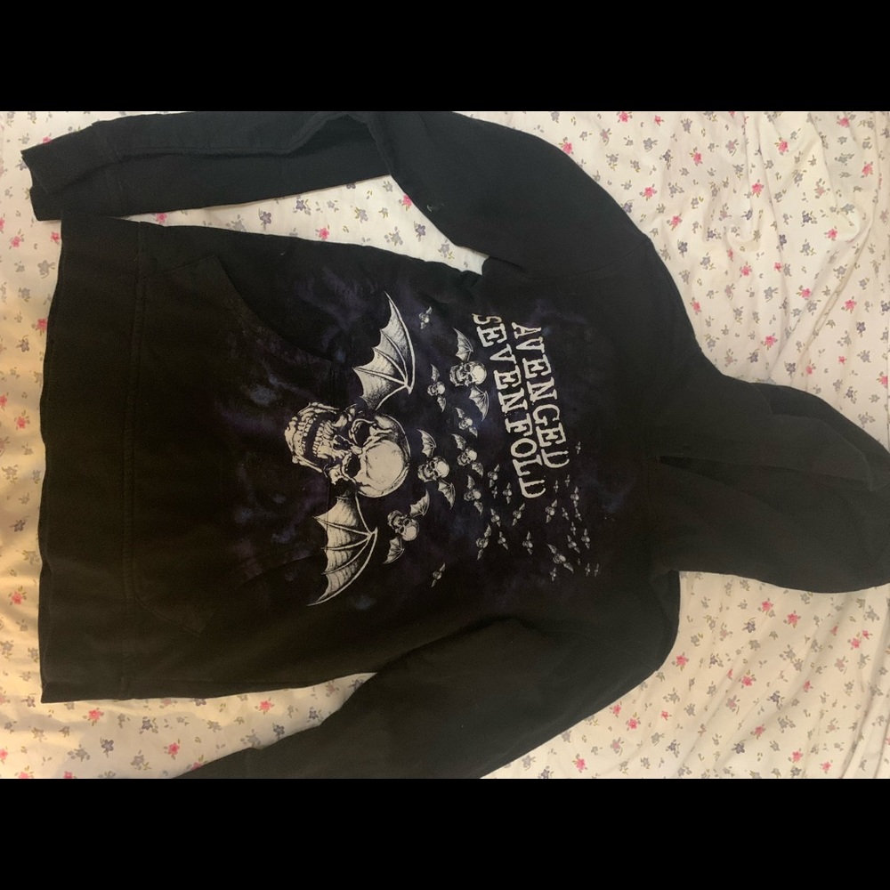 Avenged sevenfold hoodie size small